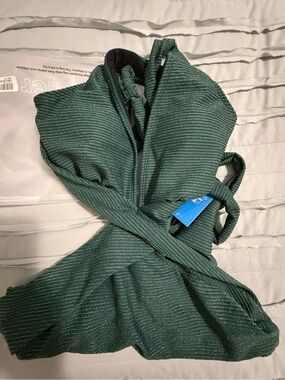 NWT Cupshe Forest Green Textured One-Piece Swimsuit